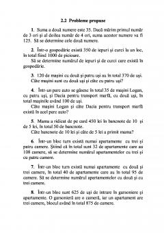 Metode de rezolvare a problemelor de aritmetica pentru clasele I – IV