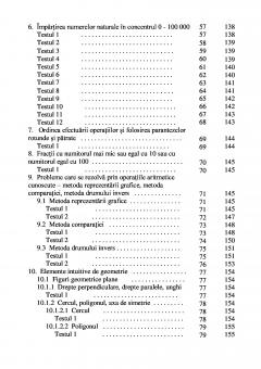 Teste grila de autoevaluare la matematica pentru clasa a IV-a