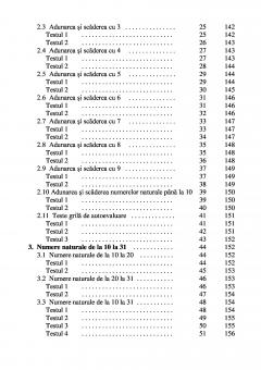 Teste grila de autoevaluare la matematica pentru clasa I