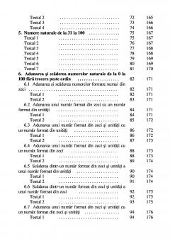 Teste grila de autoevaluare la matematica pentru clasa I