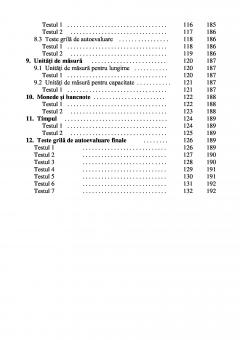 Teste grila de autoevaluare la matematica pentru clasa I