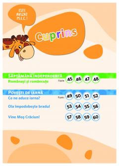 Ola in grupa mijlocie - Caiet de lucru pentru prescolari, Caietul 2