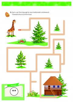 Ola in grupa mijlocie - Caiet de lucru pentru prescolari, Caietul 2