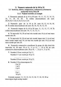 Sa invatam rapid matematica, clasa I
