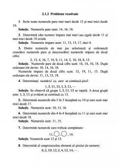 Sa invatam rapid matematica, clasa I
