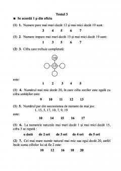Sa invatam rapid matematica, clasa I