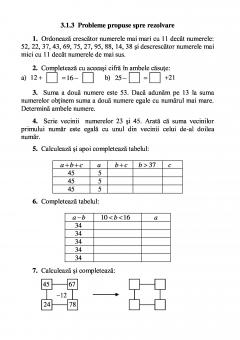 Sa invatam rapid matematica, clasa a II-a
