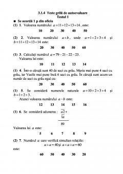 Sa invatam rapid matematica, clasa a II-a