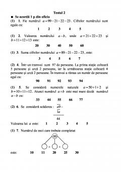 Sa invatam rapid matematica, clasa a II-a