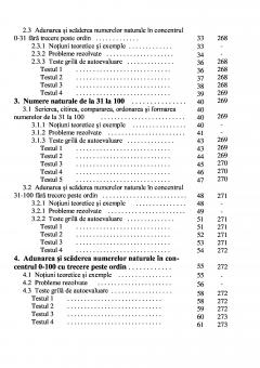 Sa invatam rapid matematica, clasele I – IV