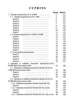 Teste grila de autoevaluare la matematica pentru clasa a III-a