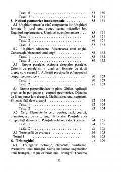 Teste grila de autoevaluare la matematica pentru alasa a VI-a