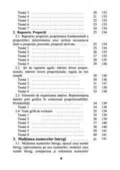 Teste grila de autoevaluare la matematica pentru alasa a VI-a