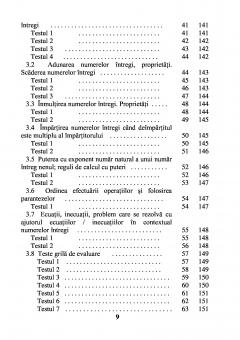 Teste grila de autoevaluare la matematica pentru alasa a VI-a