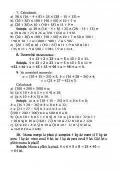 Sa invatam rapid matematica, clasa a III-a