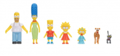 Set 7 figurine - The Simpsons