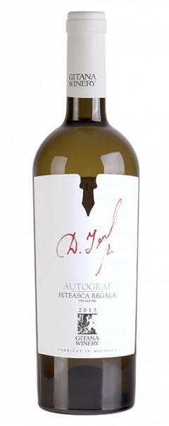 Vin alb - Gitana, Autograf, Feteasca Regala, sec, 2015