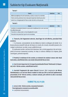 Literatura pentru gimnaziu. Concepte operationale si exercitii. Clasa a VIII-a