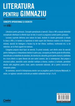 Literatura pentru gimnaziu. Concepte operationale si exercitii. Clasa a VIII-a