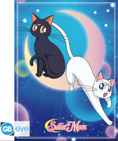 Set 2 Postere - Sailor Moon and Cats