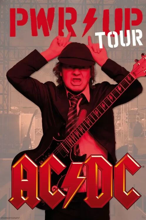 Poster - Maxi - AC/DC - PWR Up Tour - GB Eye