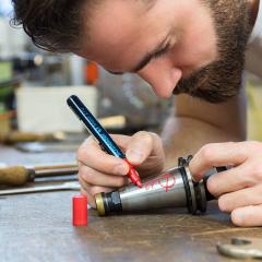 Marker cu vopsea - Schneider Maxx 270 - Albastru