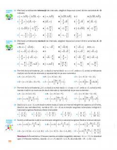 Matematica - Clasa a VIII-a, Partea 1