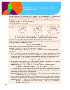 Matematica - Clasa a VIII-a, Partea 1