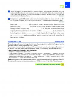 Teste pentru succes - Limba si literatura romana, Evaluarea nationala 2025 - Clasa a VIII-a 