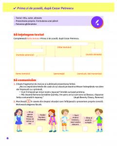 Limba si literatura romana - Clasa a III-a, Caietul elevului