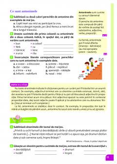 Cartea mea de Gramatica - Clasa a VI-a