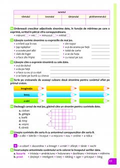 Cartea mea de Gramatica - Clasa a VI-a