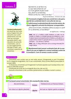 Cartea mea de Gramatica - Clasa a VI-a