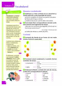 Cartea mea de Gramatica - Clasa a VI-a