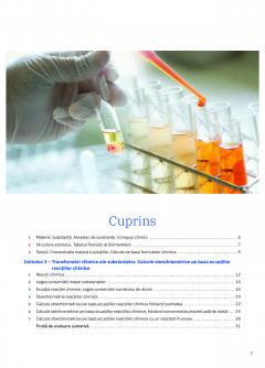 Chimie clasa a VIII-a, Caietul elevului