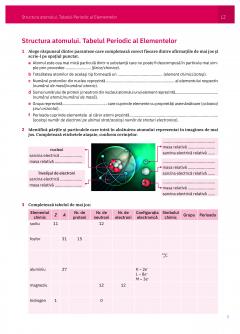 Chimie clasa a VIII-a, Caietul elevului