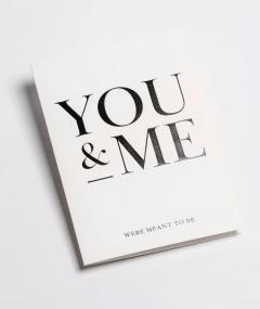 Felicitare - Postco - You & Me Were Meant to Be - Greeting Card