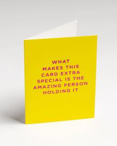 Felicitare - Cherished - What Makes This Card Extra Special - Mini Card