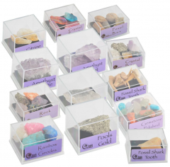 Jucarie - Minerale in cutie asortate - Mai multe modele - Pret pe bucata