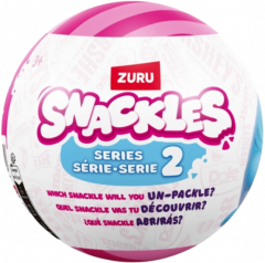 Jucarie de plus colectibila - Snackles Serie 2, 11.5 cm - mai multe modele