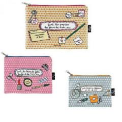 Set de 3 gentute multicolorate Derriere la porte