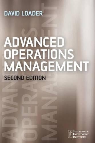 Advanced Operations Management - David Loader