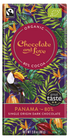 Ciocolata amaruie - 80% Cacao - Panama
