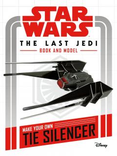 Star Wars The Last Jedi Book and Model