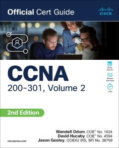 Coperta cărții CCNA 200-301 Official Cert Guide, Volume 2