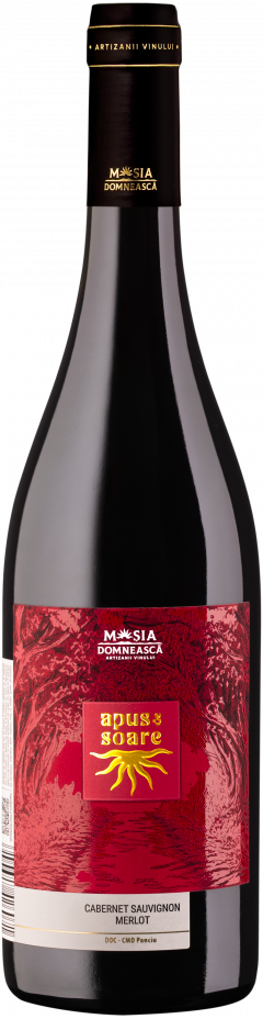 Vin rosu - Apus de soare - Cabernet Sauvignon & Merlot, sec, 2023