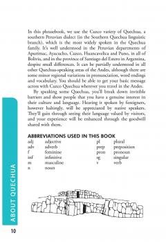 Lonely Planet Quechua Phrasebook & Dictionary