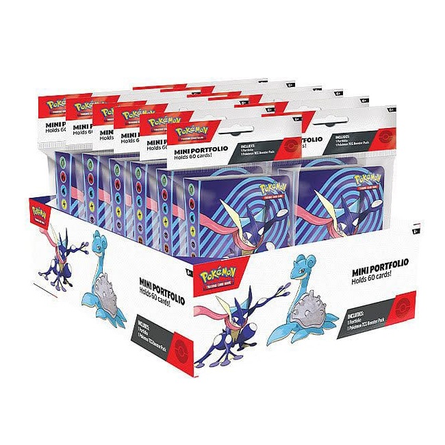 Pokemon TCG - Greninja & Lapras - Mini Album (doua modele - pret