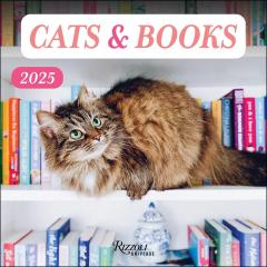 Calendar 2025 - Cats & Books