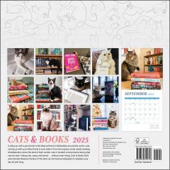 Calendar 2025 - Cats & Books